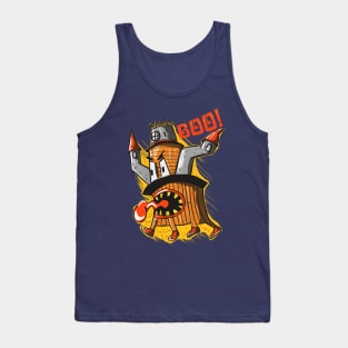 Boo! Running haunted house monster. Tank Top